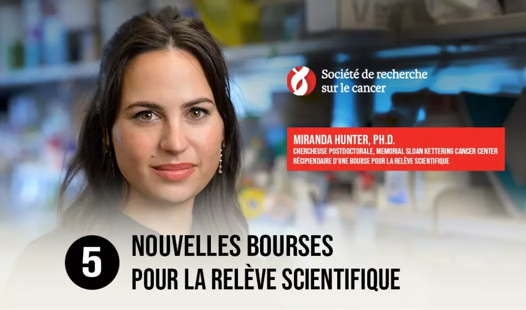 <strong>5 nouvelles bourses</strong> pour la relève scientifique