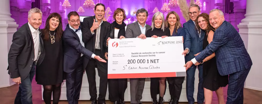<strong>200 000 $ amassés</strong> grâce à une soirée céleste et mémorable