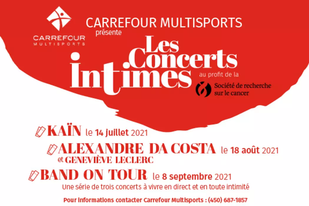 Série de concerts <strong>au profit de la recherche sur le cancer</strong>