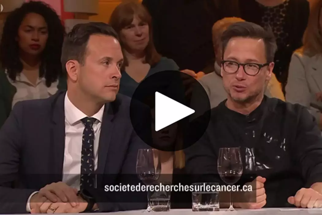 <strong>Notre porte-parole Stéphane Rousseau</strong> à l’émission Tout le monde en parle